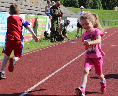 nejmladší závodnice foto ARMY TEST