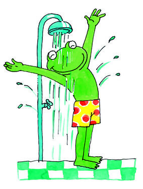 Zaba Frosch sprcha