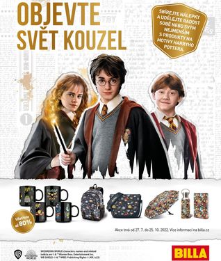 BILLA Harry Potter 2022 KV
