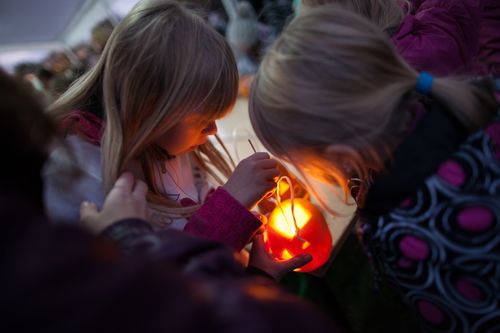 Halloween v botanické zahradě 1